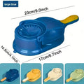 2 in1 Dumpling Maker DIY Kit Wrapper Presser Dough Pressing Ideal for Home Cooking Dough Skin Molder Machine Kitchen Gadgets