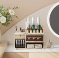 7 Area Cosmetics Separate Storage Box High-end Desktop Storage Rack Dressing Desktop Style Skincare Drawer style Storage Cabinet