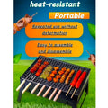 Bbq Foldable Little Gangster Bbq Grill Grill Outdoor Camping Portable Handheld Grill Kitchen Dedicated Dining Table