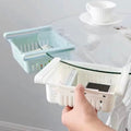 Refrigerator Storage Basket Adjustable Stretchable Refrigerator Partition Storage Rack Multi Functional Flexible Storage Basket