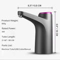 Portable 5-gallon Water Dispenser with USB

Charging-Automatic Electric Pump Suitable for Home, Office, and Outdoor Use