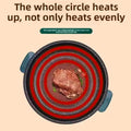 Electric Grill 110V Indoor Camping Korean BBQ Grill Barbecue Fast Heating BBQ Assesories Flat Top Gill Pancake Griddle Griddles