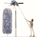Multifunctional Retractable duster With Bendable Head-Reusable and Washable for High Ceilings Furniture and Car Cleaning
