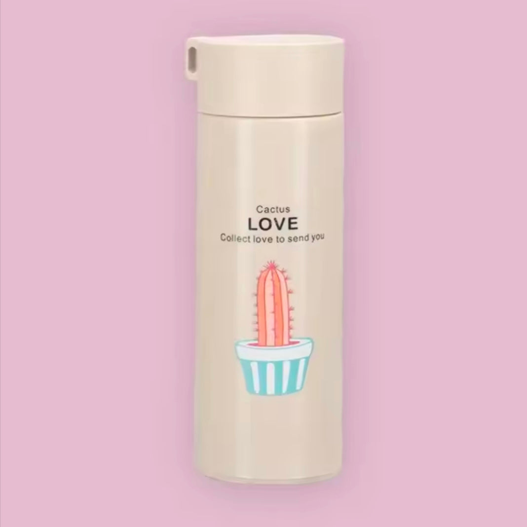New Succulent Double-layer Insulated Glass Water bottle Portable Handheld Drinking Cup Business Gift Cup