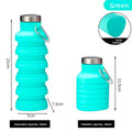 New Portable Silicone Water Bottle Retractable Folding Coffee Battle Cups E Outdoor Travel Tools Collapsible Sport Bottles
