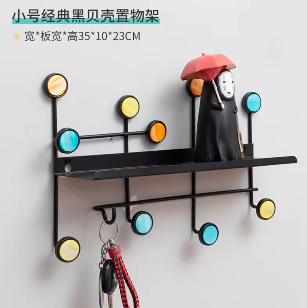 Metal Stainless Hook Hanger Wall Hooks For Clothes Coat Hat Bag Towel Bedroom Living Room Key Holder Rack Nordic Wall Decor