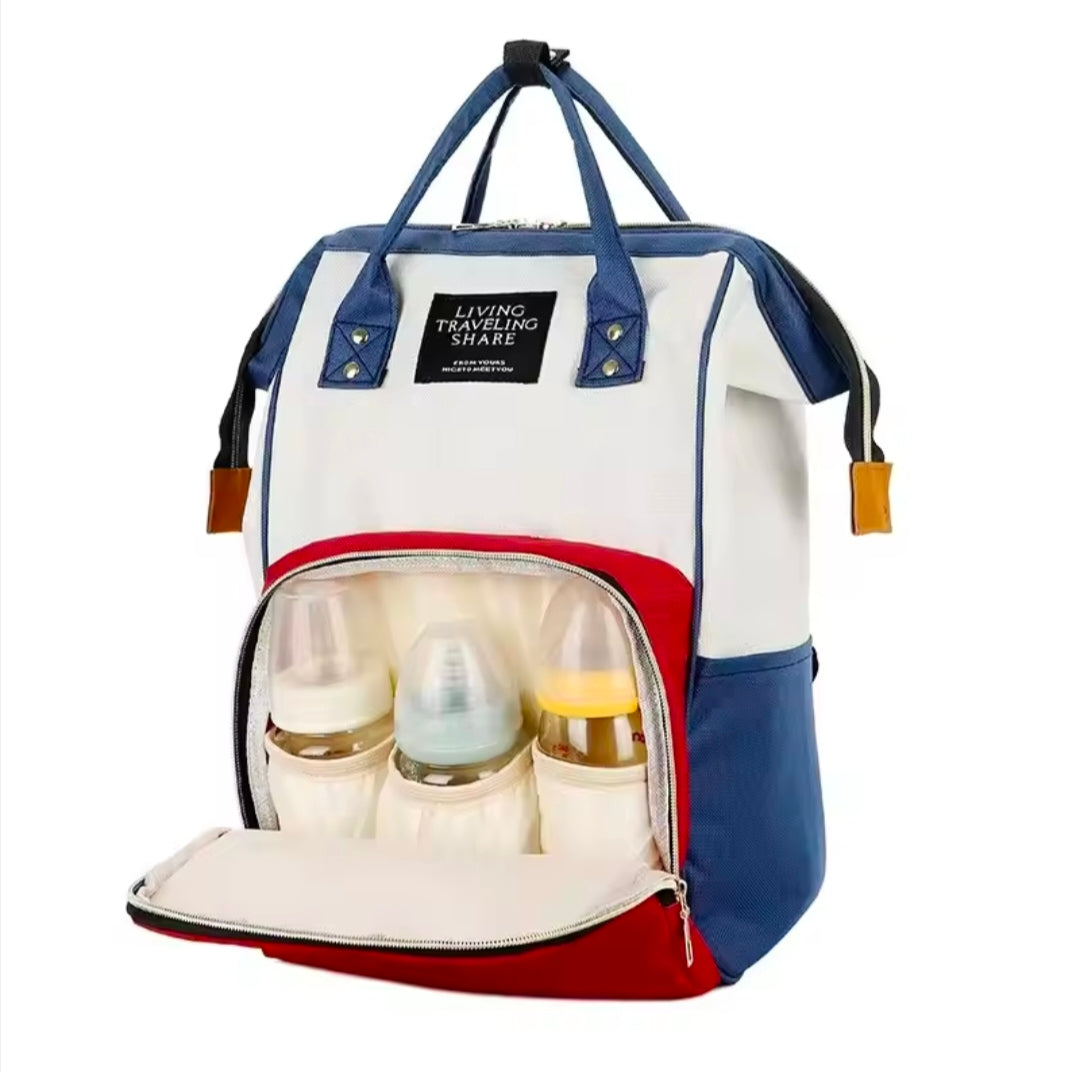 DHDH Diaper Bag Mummy Backpack Large Capacity Bag Mom Baby Multi-function Waterproof Outdoor Travel Diaper Bags For Baby Care