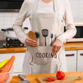 Household Waterproof Oilproof Apron Can Wipe Hands Cooking Baking Cleaning Men and Women Universal Sleeveless Apron