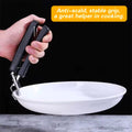 Hot Plate Gripper-Stainless Steel Anti-Scalding Bowl Clip With Silicone Handle for Moving Hot Plate, Pans, microwave Dishes