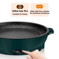 Electric Grill 110V Indoor Camping Korean BBQ Grill Barbecue Fast Heating BBQ Assesories Flat Top Gill Pancake Griddle Griddles