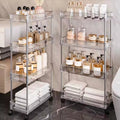 26×8 Seam Rack bathroom floor trolley Washing Machine toilet narrow bathroom gap Closed