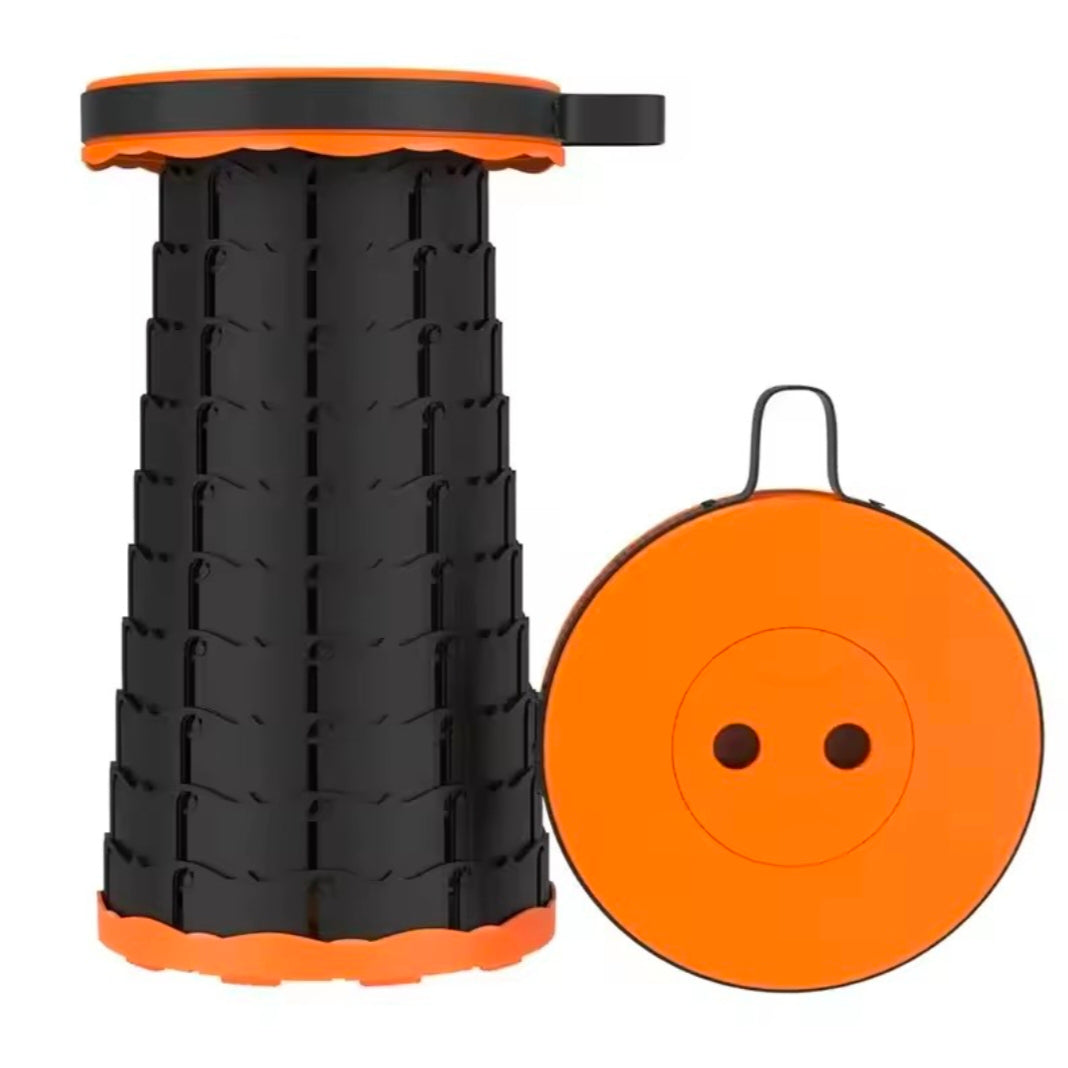 Portable Camping Chair Set with Mini Foldable Stool, Adjustable Fishing Chair for Outdoor Activities