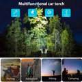 Car Safety Hammer with Flashlight LED Multi-Function Flashlight Emergency Car Escape Tool Window Glasses Breaker Seatbelt Cutter