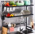 Kitchen Storage Shelf Above the Sink – Multi-Functional Rack