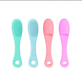 facial Scrub Massage Pad Nose Blackhead Exfoliating Pimples Removal Finger Brush Silicone Mini Face Pore Wash Brush