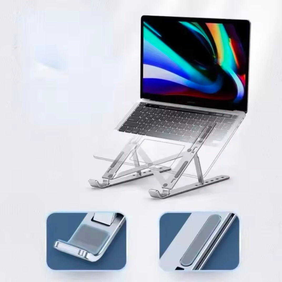 Foldable Laptop Stand Adjustable Portable Notebook Bracket Support Base Aluminum Alloy Holder For Macbook Laptop PC Accessories