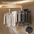 Toothbrush Holder With Mounted Toothbrush Rack bathroom Organizer Multifunctional Toothpaste Toothbrush