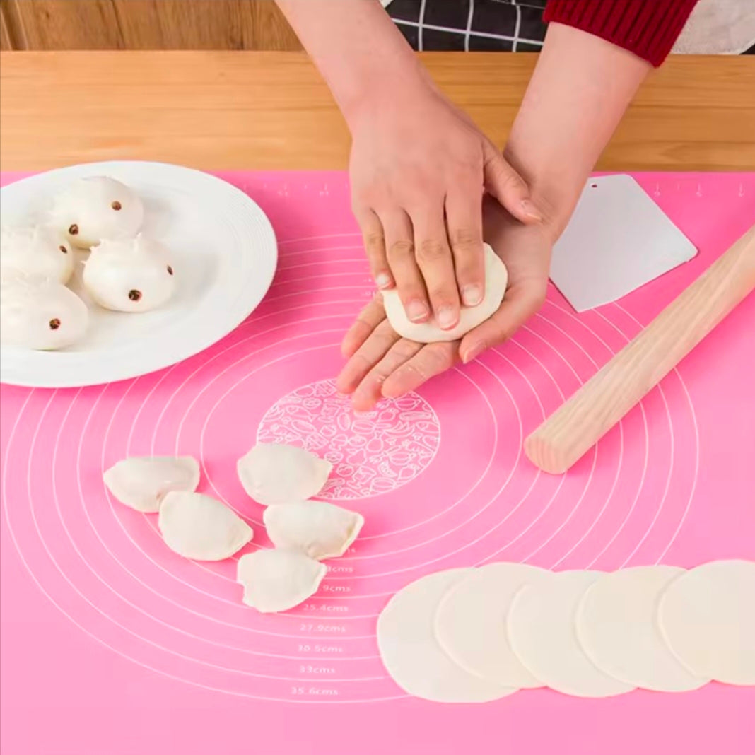 Silicone Baking Mats Sheet Pizza Dough Non-Stick Maker Holder Pastry Kitchen Accessories Cooking Tools Utensils Bakeware