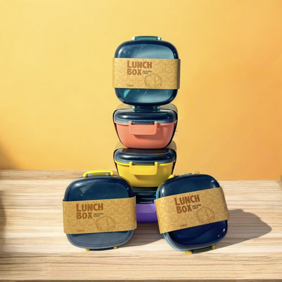 Square Airtight Lunch Box 700ml