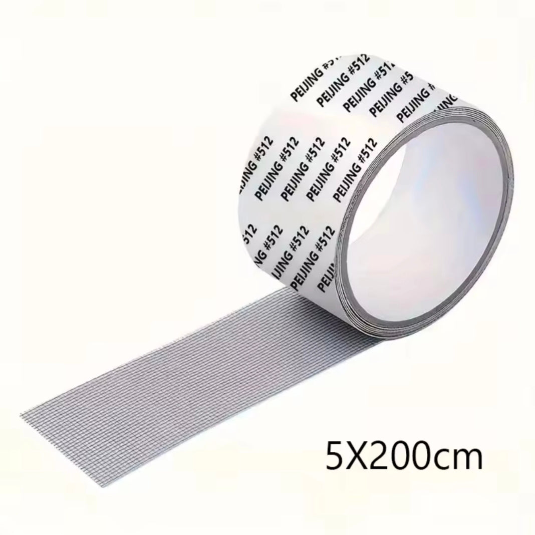 Waterproof Window Screen Repair Tape Self-Adhesive Home Decor Net Patch Anti-Insect Mosquito Mesh Broken Holes Repair Stickers
