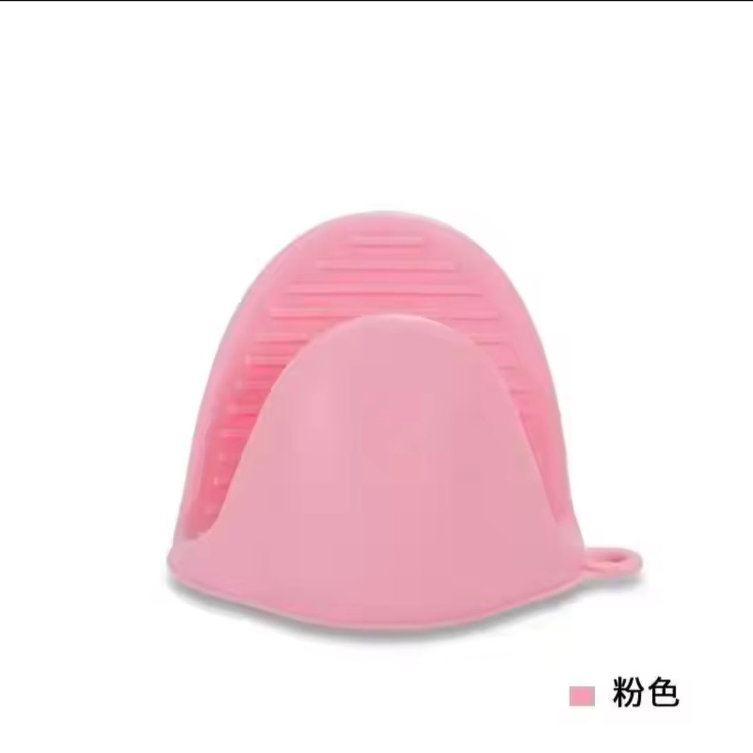 Silicone Head-Resistant Clamp Gloves for Microwave Ovens Special Anti-Slip Finger Covers for Kitchen Hight-Temperature Resistant