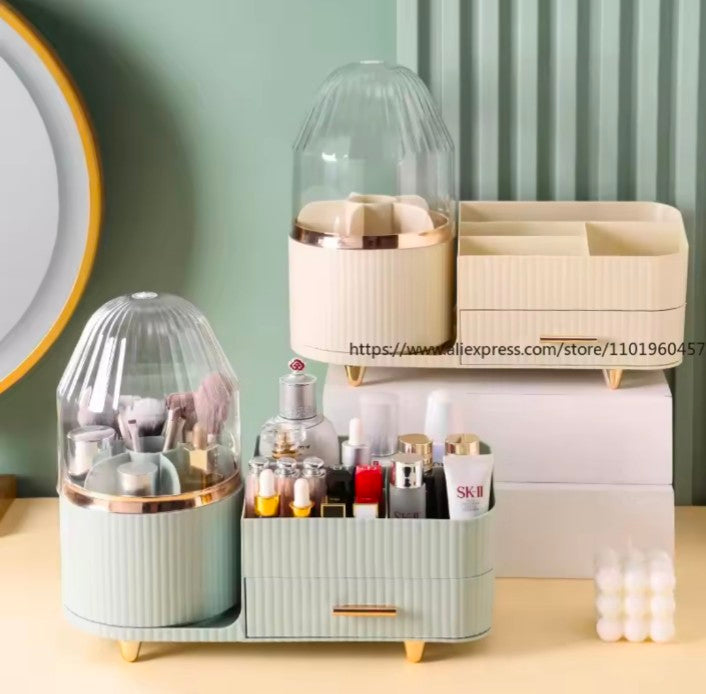 Drawer Organizer for Vanity Desktop Storage Box for Skincare Lipstick Mekup