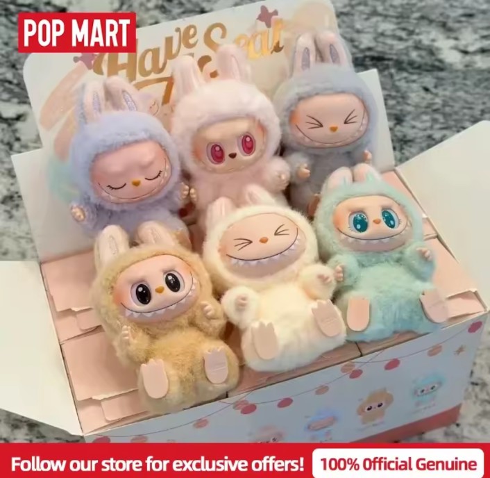 Genuine Pop Mart Labubu Plush Toy – Blind Box Collectible