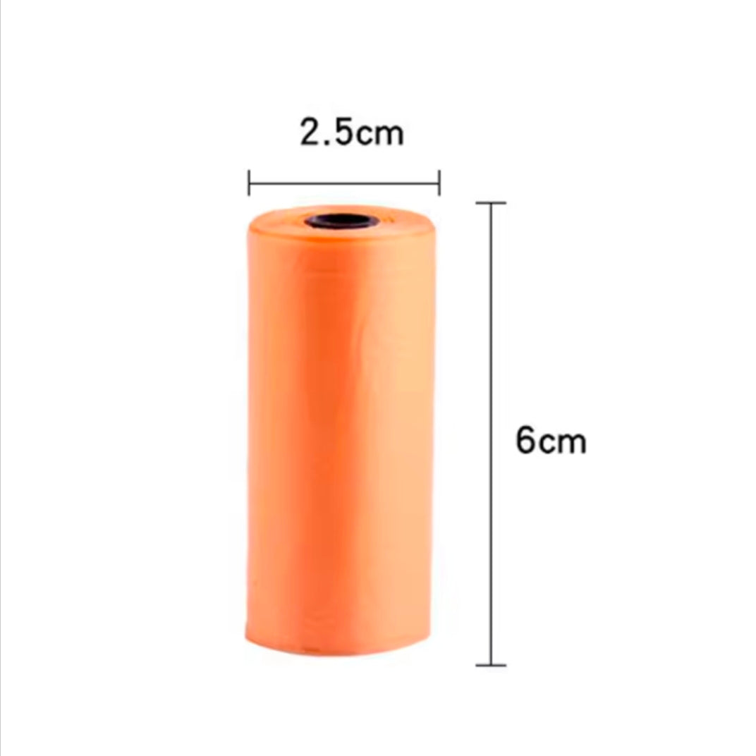 Led Lighted Dog Poop Bags Dispenser-Portable Degradable Waste Bags for Our Dog & Cat Cleaning