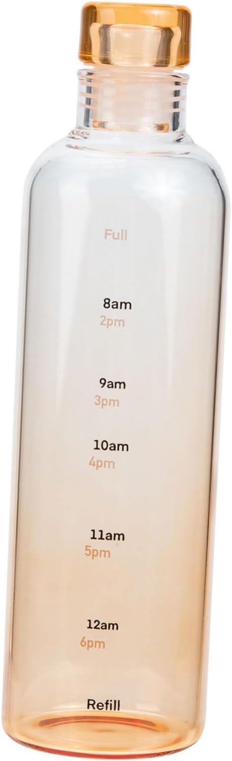 Durable Glass Bottle with Lid  for Daily Use