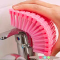 Cleaning Brush Multi-Functional Flexible Household Cleaning Brush Faucet Sink Cleaning Brush Bendable Crevice Cleaning Brush