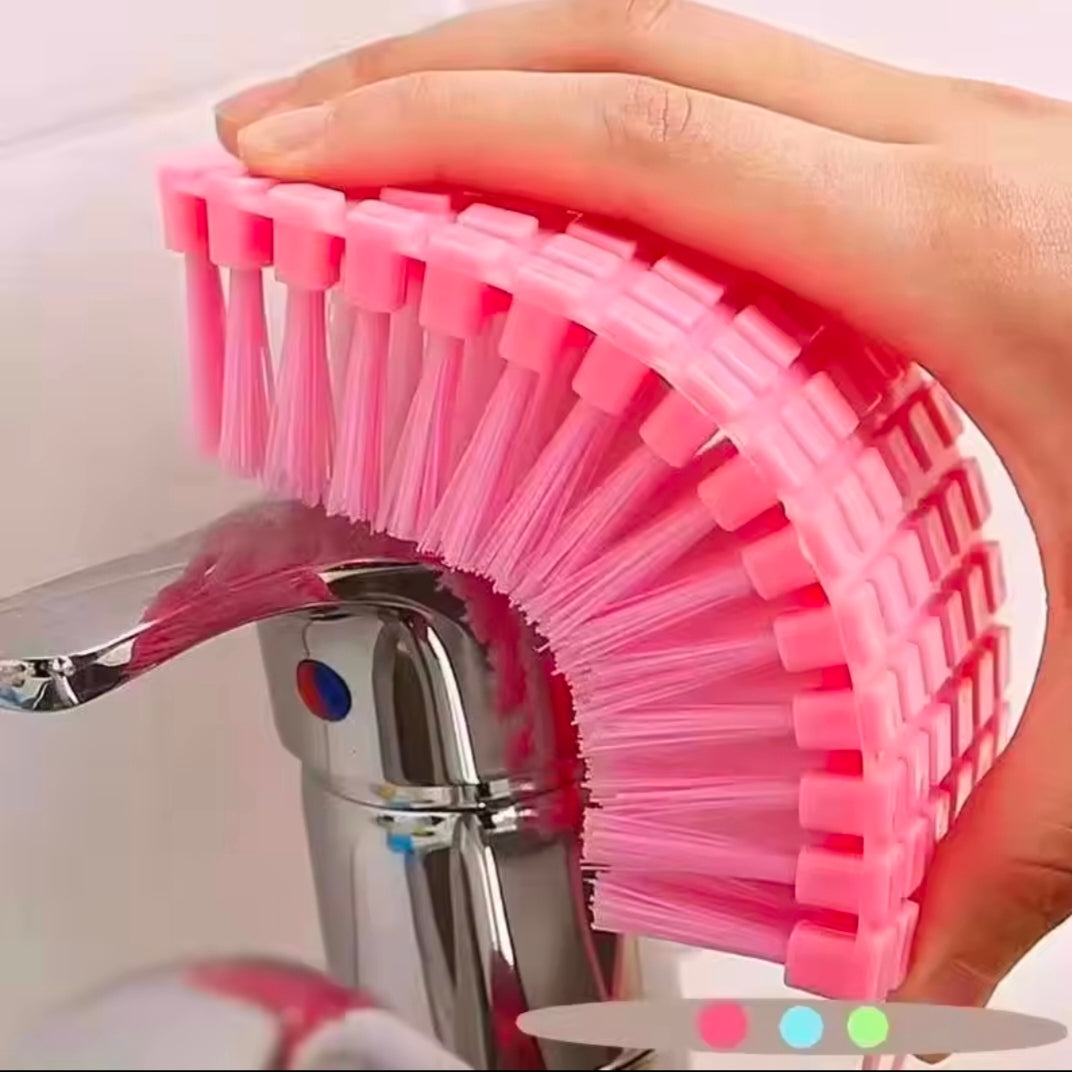 Cleaning Brush Multi-Functional Flexible Household Cleaning Brush Faucet Sink Cleaning Brush Bendable Crevice Cleaning Brush