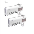Toothbrush Holder Wall Mounted Solar UV Light Ultraviolet Toothbrush Sterilizer Automatic Toothpaste Holders Bathroom Accessory