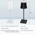 LED Desk Lamp Rechargeable Table Lamp 3 Levels Dimmable Bar Restaurant Ambiance Wireless Touch Lamps Waterproof Led Lights