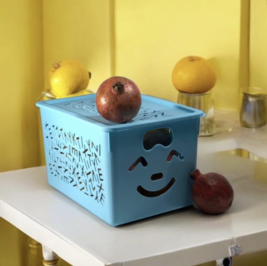 Smile Basket with Cap (3 Pc) Set