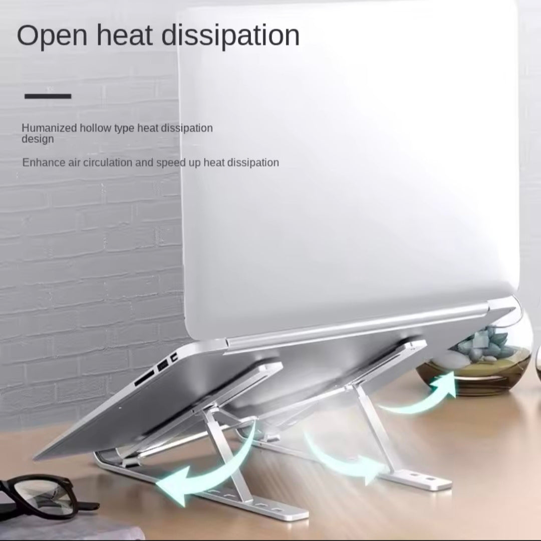 Foldable Laptop Stand Adjustable Portable Notebook Bracket Support Base Aluminum Alloy Holder For Macbook Laptop PC Accessories