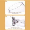 Beverage Dispenser Easy Flow Beverage Liquid Drink Container for Picnic Parties With Spigot and Filter Clear Lemonade Stand