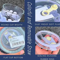 Kawaii Water Bottle For Coffee Juice Tea Cute Tumbler Glass Cup With Straw Lid Portable Reusable Drinking Bottle Straw Water Cup