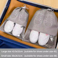 Shoes Storage Bags Closet Organizer Non-woven Travel Portable Bag Waterproof Pocket 692