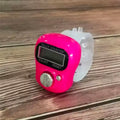 Mini Stitch Marker And Row Finger Counter LCD Electronic Digital Tally Counter For Sewing Knitting Weave Tool Key Number Count