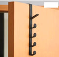 Bedroom Door Hanger Clothes Hanging Rack Over The Door Plastic Home Storage Organization Hooks, Purse Holder For Bags Rails