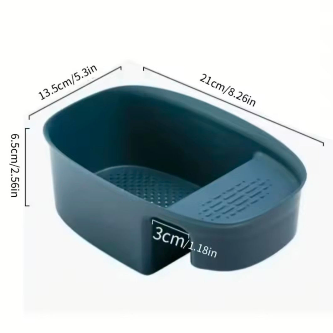 Multifunctional Plastic Kitchen Sink Drain Basket Food Vegetables Peel Egg Filter Storage Organizer Kitchen Shelf Rack Drainier