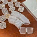 Pack of 10 Plastic Mini Jewellery Boxes – Storage & Gift Packaging