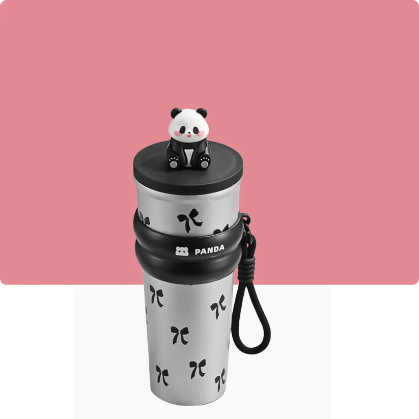 Jelly Panda Stainless Steel Sipper 700ml– Eco-Friendly & Fun