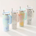 Double Wall Pastel Tumbler – Cute & Leak-Proof Design (Random Colour)
