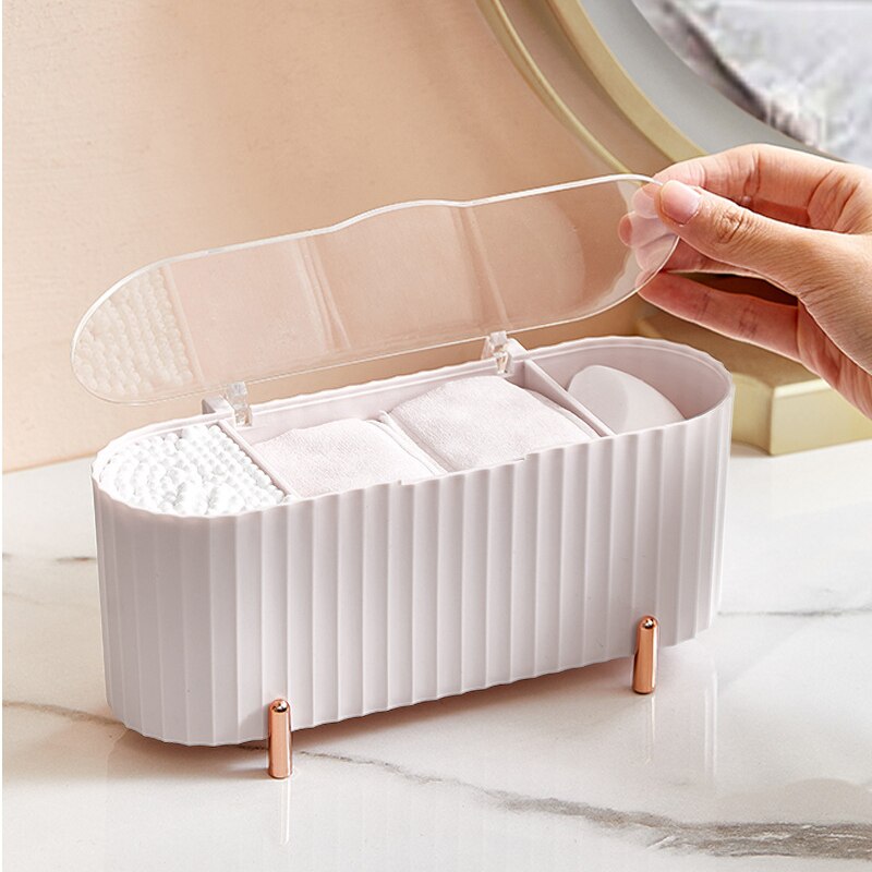 Makeup Storage Box for Cotton Pads & Beauty Tools